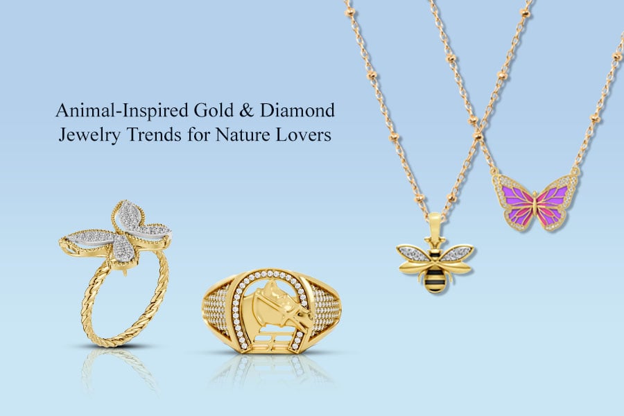 Animal-Inspired Gold & Diamond Jewelry Trends for Nature Lovers